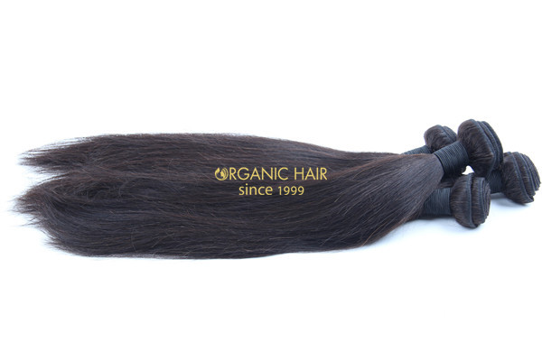 Different types of brazilian premium human hair extensions 